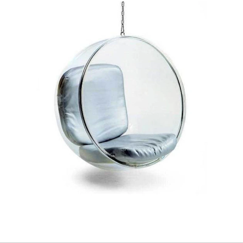Fashionable Round Swivel clear Acrylic Bubble Chair With Stand in Silver Cushion Outdoor high-quality waterproof thick single
Fashionable Round Swivel clear Acrylic Bubble Chair With Stand in Silver Cushion Outdoor high-quality waterproof thick single