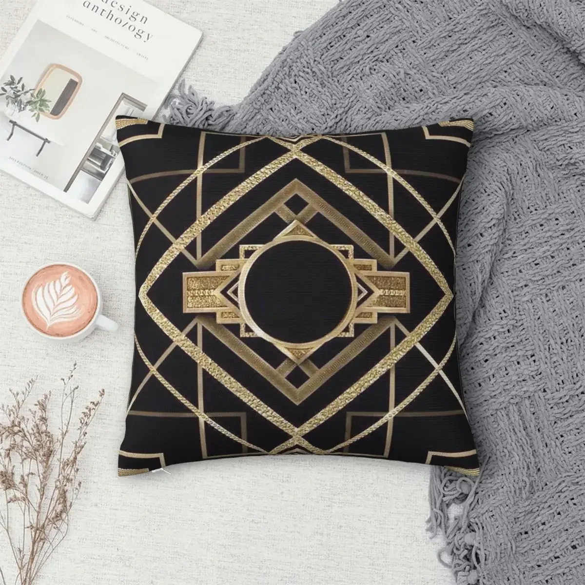 Art Deco Pillowcase Polyester Pillows Cover Cushion Comfort Throw Pillow Sofa Decorative Cushions Used for Bedroom Living Room 
Art Deco Pillowcase Polyester Pillows Cover Cushion Comfort Throw Pillow Sofa Decorative Cushions Used for Bedroom Living Room