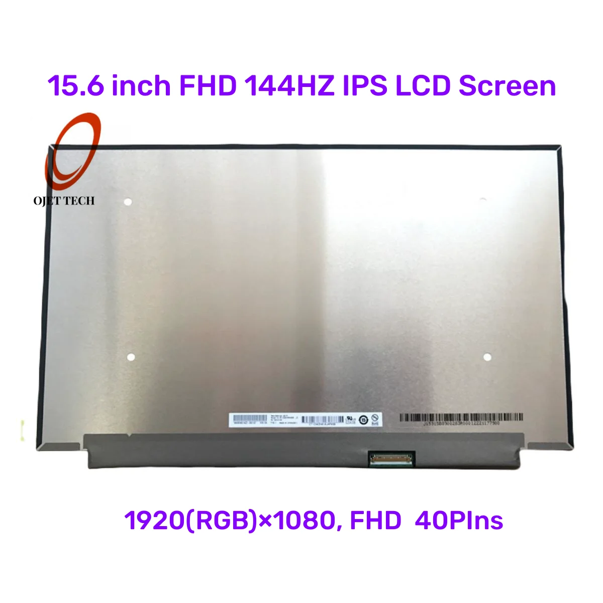 

For Acer Nitro 5 AN515-44 AN515-45 AN515-55 AN515-56 AN515-57 N20C1 15.6 '' Laptop LCD Screen FHD 144HZ IPS 1920 * 1080 40pin
