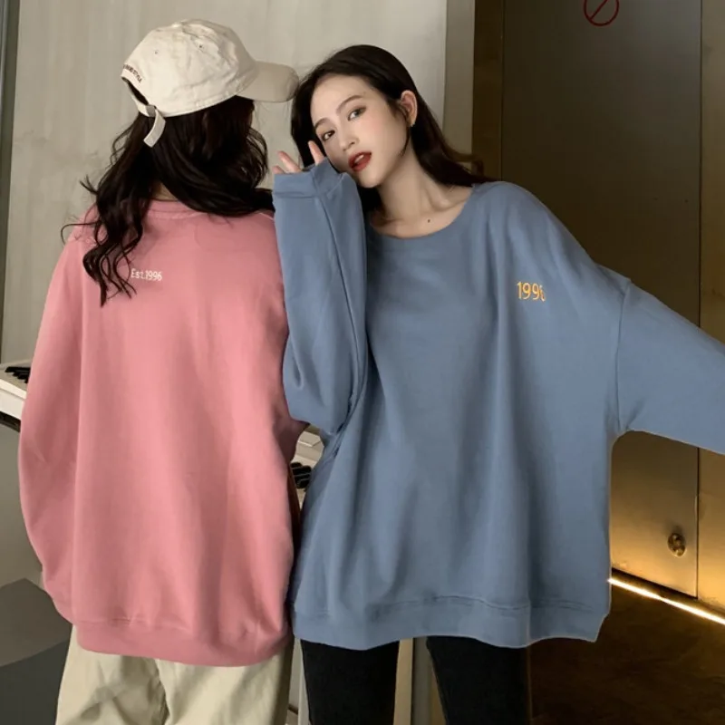 Korean Version Of Harajuku Street Sweater Basic Loose And Thin Women's Clothing Crew Neck T-Shirt Fashion Design 2023 New
Korean Version Of Harajuku Street Sweater Basic Loose And Thin Women's Clothing Crew Neck T-Shirt Fashion Design 2023 New