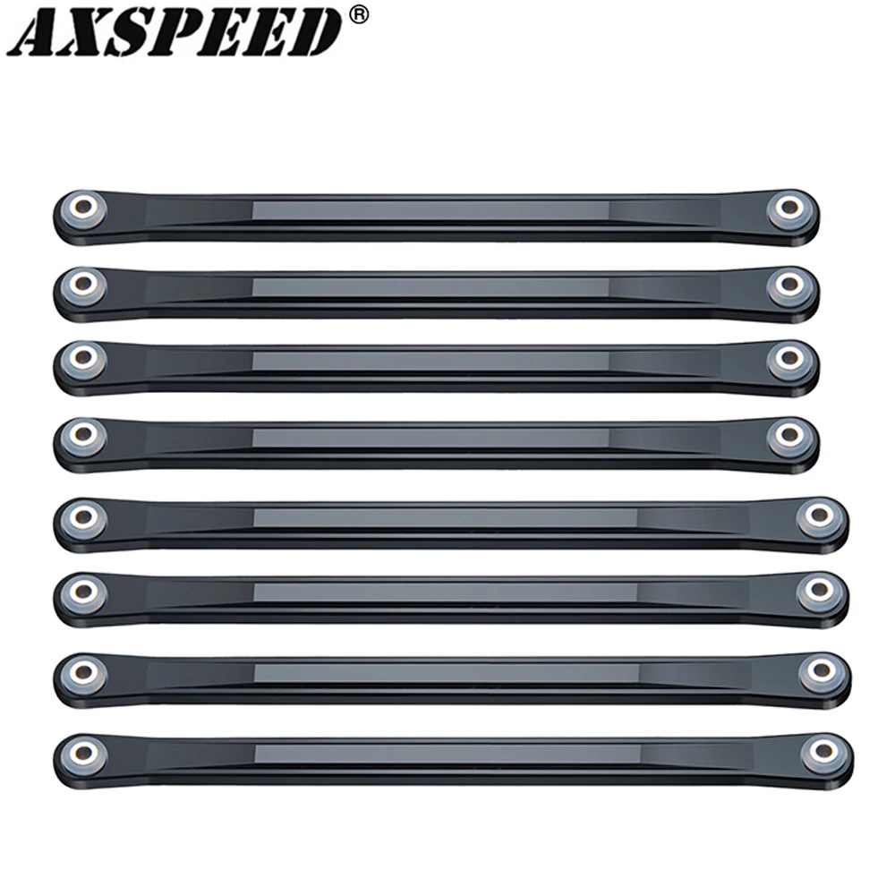 AXSPEED металлический шасси, звеньевой стержень, верхний и нижний сцепление, комплект для грузовика LMT 4WD 1/8 RC Crawler Car, обновленные аксессуары
AXSPEED металлический шасси, звеньевой стержень, верхний и нижний сцепление, комплект для грузовика LMT 4WD 1/8 RC Crawler Car, обновленные аксессуары