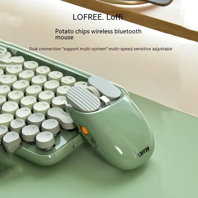 Lofree Wireless Bluetooth 2.4g Girl Cute Laptop Ipad Rechargeable Mouse Mechanical Keyboard Esports Games Computer Office Gifts
Lofree Wireless Bluetooth 2.4g Girl Cute Laptop Ipad Rechargeable Mouse Mechanical Keyboard Esports Games Computer Office Gifts