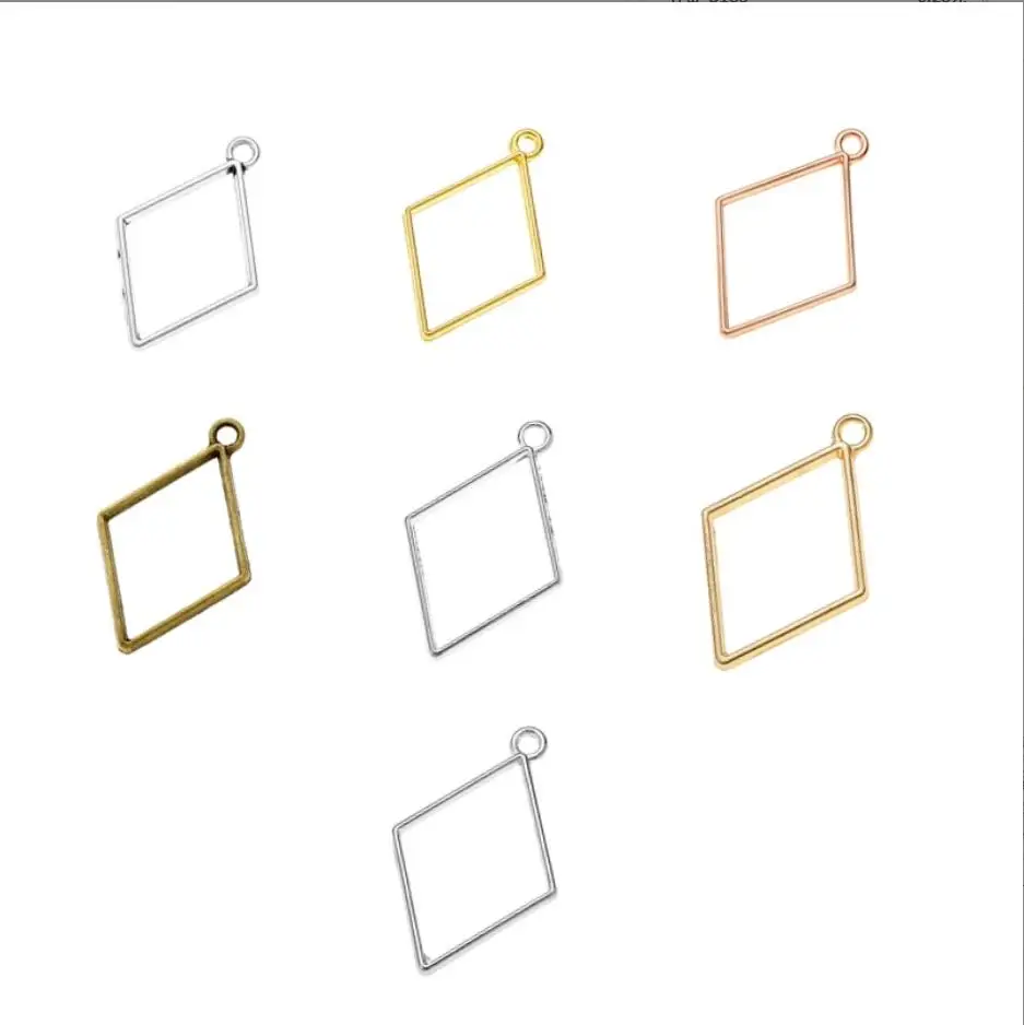 100pcs/lot Rhombus Bezel Charms Alloy Pendant For Diy Jewelry Necklace Making Handmade Craft Casting Mold Bezel 40*25mm F0767
100pcs/lot Rhombus Bezel Charms Alloy Pendant For Diy Jewelry Necklace Making Handmade Craft Casting Mold Bezel 40*25mm F0767