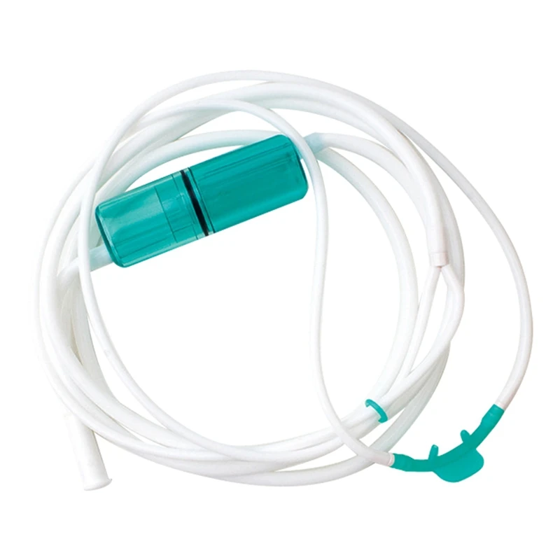 

1 Piece Oxygen Tube, Nasal Oxygen Cannula Not Easy To Deform And Crack Made Of Silicone Material Easy To Use And Clean 3 Meter