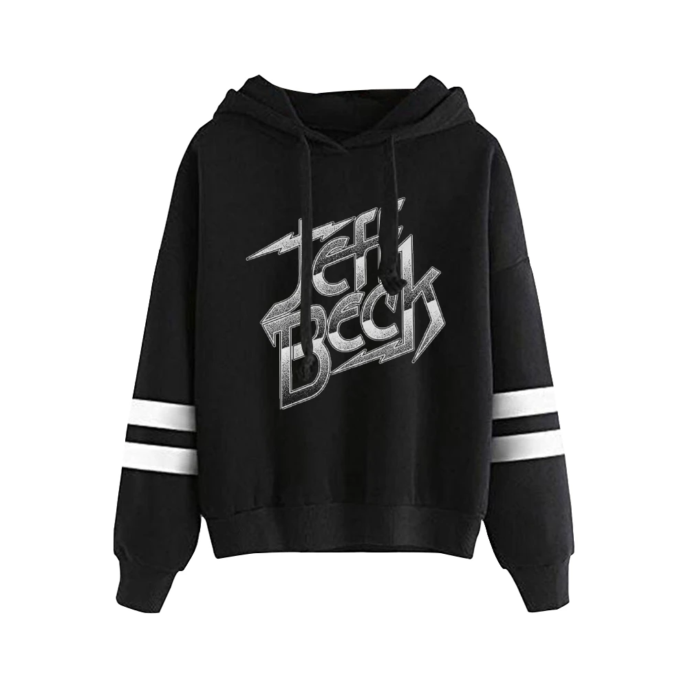 

Rip Jeff Beck HI-HO SILVER Hoodie Pocketless Parallel Bars Sleeve Sweatshirts 2023 Res in Piece Guitarist Women Men's Clothes