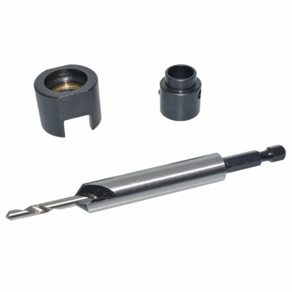 Woodworking 45# Carbon Steel Countersink Drill Bits Depth Stop Adjustable Collar Hex Shank Wrench For Chamfering Drilling
Woodworking 45# Carbon Steel Countersink Drill Bits Depth Stop Adjustable Collar Hex Shank Wrench For Chamfering Drilling