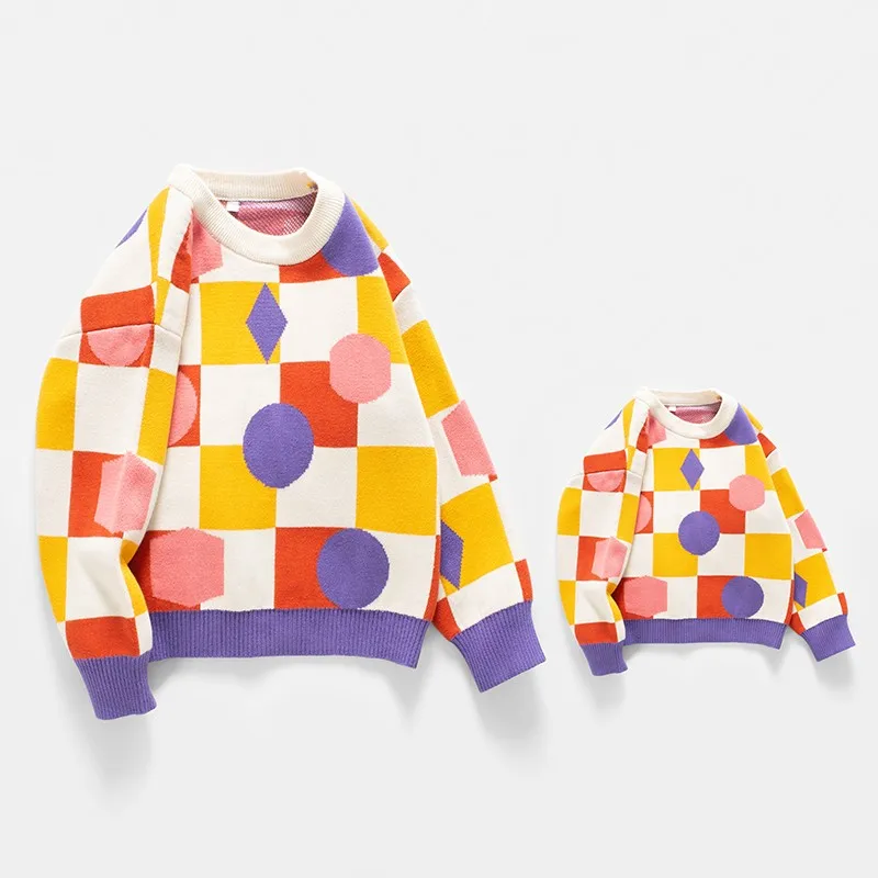 Christmas Family Oversize Knitted Sweaters Mother Kids Baby Girl Boy Clothes Mom and Daughter Son Matching Clothes
Christmas Family Oversize Knitted Sweaters Mother Kids Baby Girl Boy Clothes Mom and Daughter Son Matching Clothes