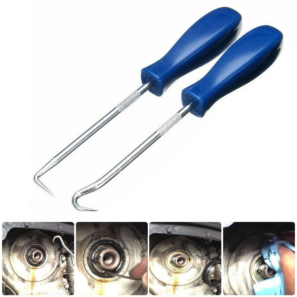 2pcs Set Car Pick&Hook Tool O Ring Oil Seal Gasket Puller Remover Hand Tools Accessories 135mm-Steel + Plastic
2pcs Set Car Pick&Hook Tool O Ring Oil Seal Gasket Puller Remover Hand Tools Accessories 135mm-Steel + Plastic