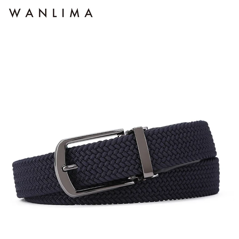 

Wanlima Mens Braided Nylon Belts POLICE Casual Style Outdoor Trousers Belt