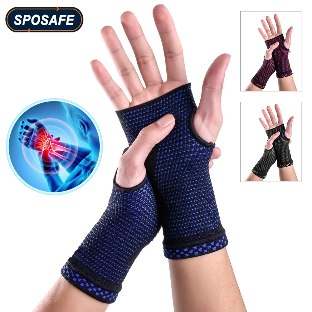 1Pair Sports Wrist Support Brace Wrist Compression Sleeves Breathable Sweat-Absorbing Carpal Tunnel Men Women Wrist Pain Relief
1Pair Sports Wrist Support Brace Wrist Compression Sleeves Breathable Sweat-Absorbing Carpal Tunnel Men Women Wrist Pain Relief