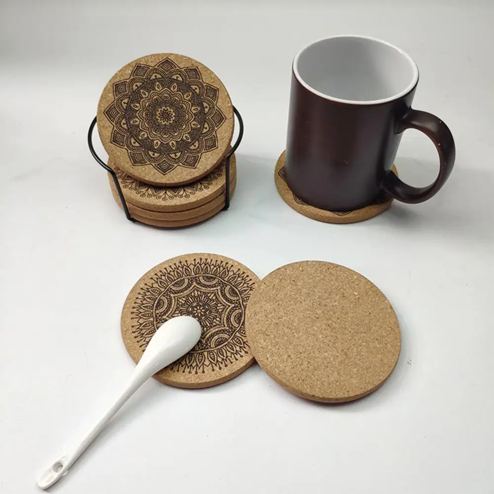 6pcs Creative Scandinavian Mandala Design Round Wooden Coaster Scandinavian Mandala Round Cork Coaster Home Decor
6pcs Creative Scandinavian Mandala Design Round Wooden Coaster Scandinavian Mandala Round Cork Coaster Home Decor