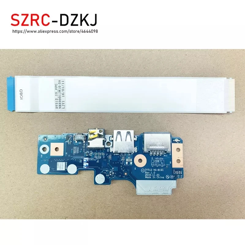 New Original For Lenovo R720 Y520-15IKB Y520-15ikbn USB Board Cable R720 Y520-15ikbn NS-B191 Tested Good Free Shipping
New Original For Lenovo R720 Y520-15IKB Y520-15ikbn USB Board Cable R720 Y520-15ikbn NS-B191 Tested Good Free Shipping