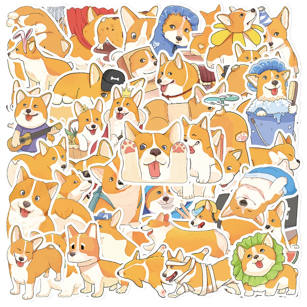 10/30/50pcs Pets Corky Animal Stickers Cute Dog Sticker Laptop Phone Guitar Car Bike Diary Scrapbook Luggage Kid Toy Decals Gift
10/30/50pcs Pets Corky Animal Stickers Cute Dog Sticker Laptop Phone Guitar Car Bike Diary Scrapbook Luggage Kid Toy Decals Gift