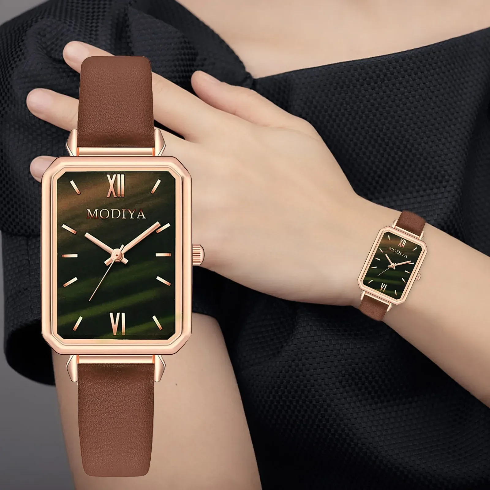 Ladies Watches Rectangle Wristwatch Retro Leather Bracelet Womens 2024 Elegant Analog Quartz Wrist Watch for GIft Relojes
Ladies Watches Rectangle Wristwatch Retro Leather Bracelet Womens 2024 Elegant Analog Quartz Wrist Watch for GIft Relojes