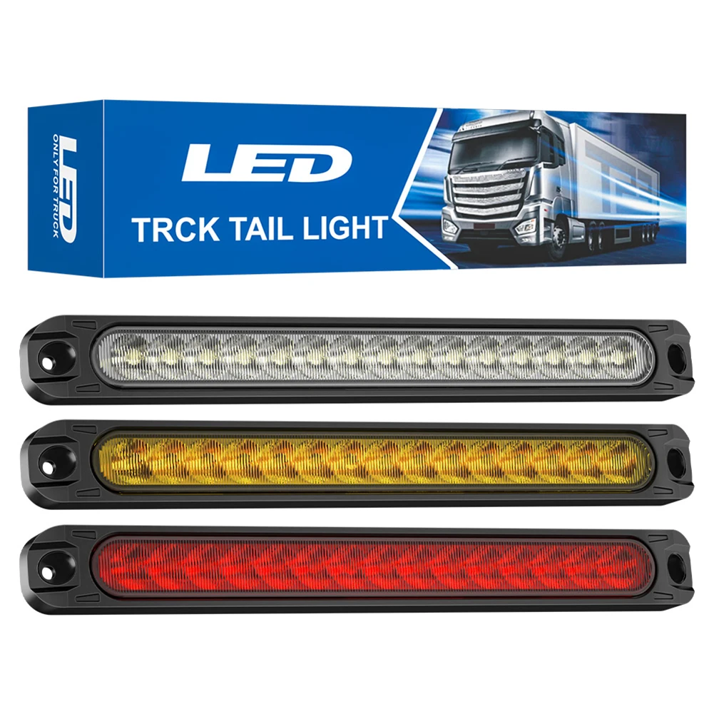 Auto LED Light Bar Warning Lights Brake Lights Waterproof 15pcs 2835 Chips Red/White/Yellow Light For Bmw Tesla Renault Toyota
Auto LED Light Bar Warning Lights Brake Lights Waterproof 15pcs 2835 Chips Red/White/Yellow Light For Bmw Tesla Renault Toyota