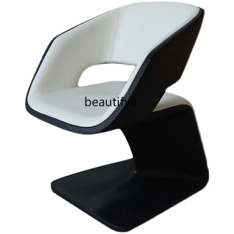Modern Nordic Art FRP Special-Shaped Dining Chair Office Reception Negotiation Model Room Single Leisure Chair furniture
Modern Nordic Art FRP Special-Shaped Dining Chair Office Reception Negotiation Model Room Single Leisure Chair furniture
