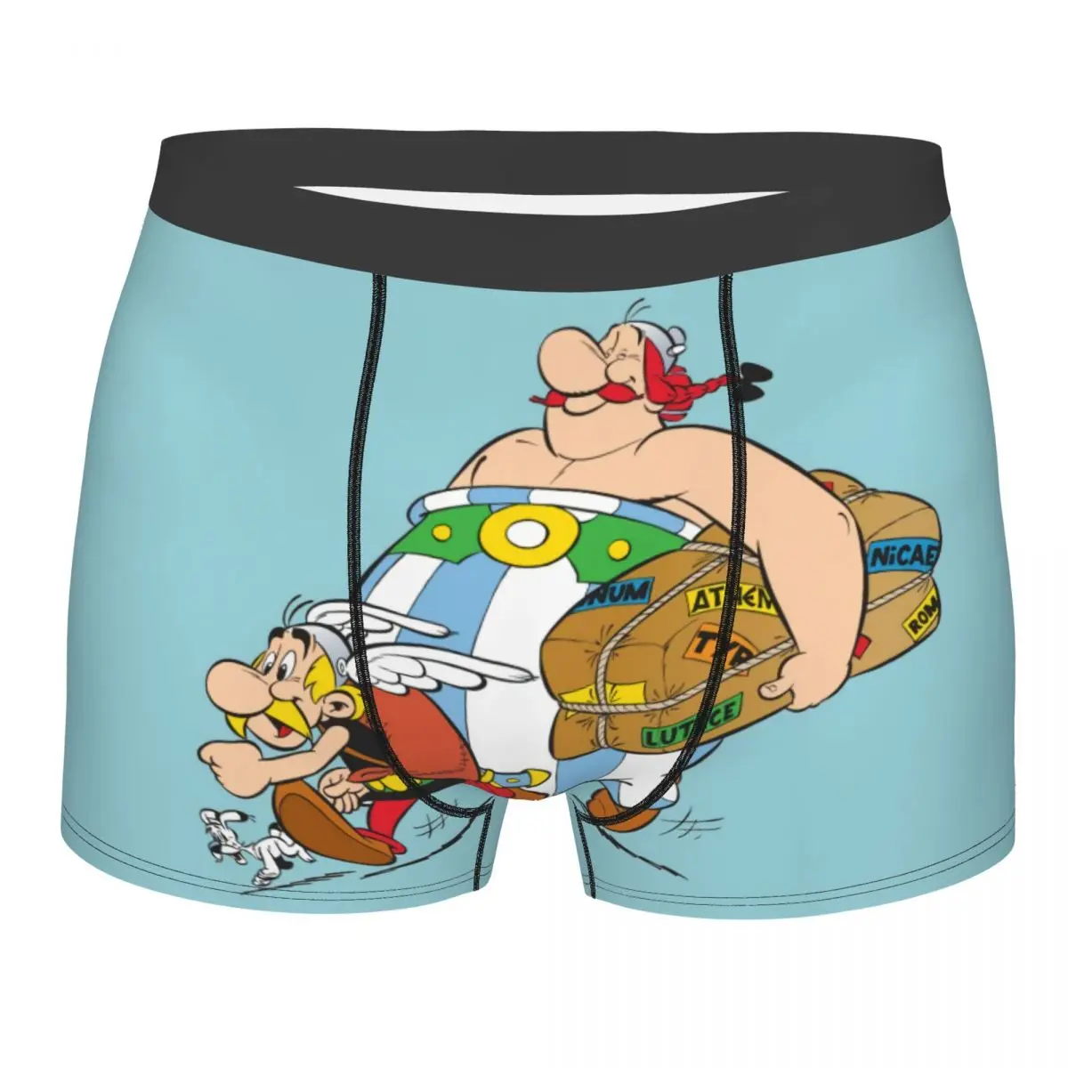 Мужские трусы-боксеры с принтом Asterixs и Obelixs
Мужские трусы-боксеры с принтом Asterixs и Obelixs