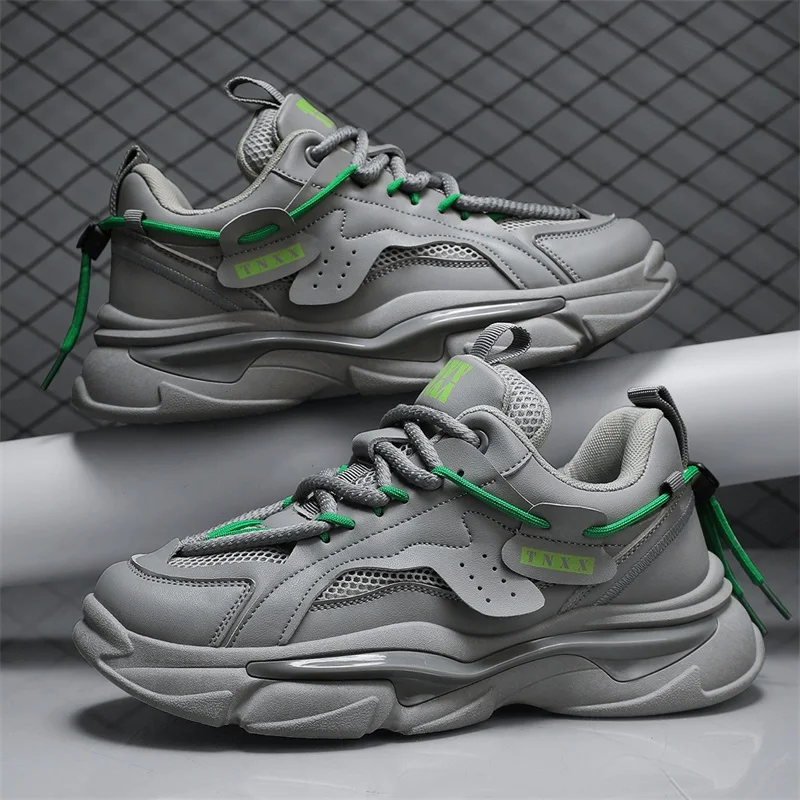 Men Sneakers 2023 Spring Fashion Platform Casual Sports Running Man Shoes Breathable Thick Sole Non-Slip Zapatillas Hombre
Men Sneakers 2023 Spring Fashion Platform Casual Sports Running Man Shoes Breathable Thick Sole Non-Slip Zapatillas Hombre