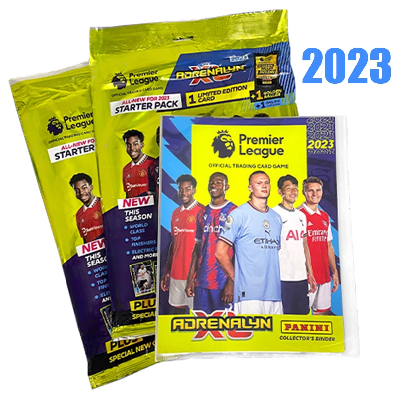 

Genuine 22/23 Panini Premier League Card Book Official Adrenalyn XL Football Star Limited Collection Cards Fans Trading Cards