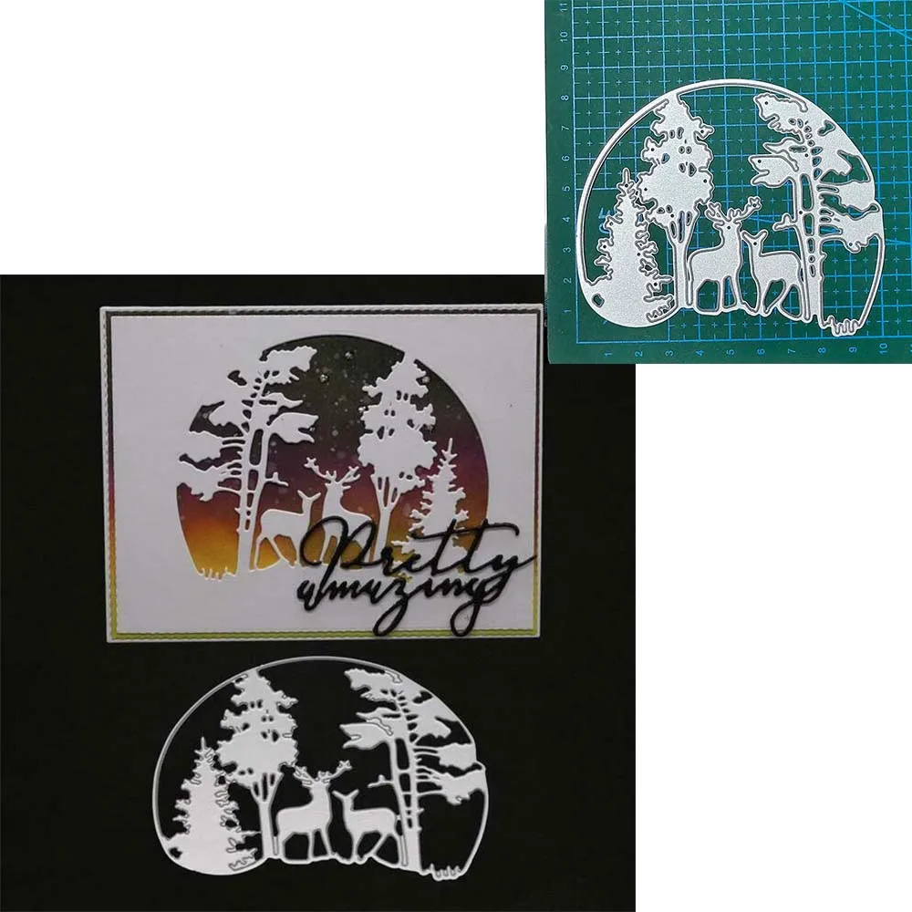Christmas Tree Animal Deer Frames Metal Cutting Dies Stencils Die Cut for DIY Scrapbooking Album Paper Card Blade Punch Die
Christmas Tree Animal Deer Frames Metal Cutting Dies Stencils Die Cut for DIY Scrapbooking Album Paper Card Blade Punch Die