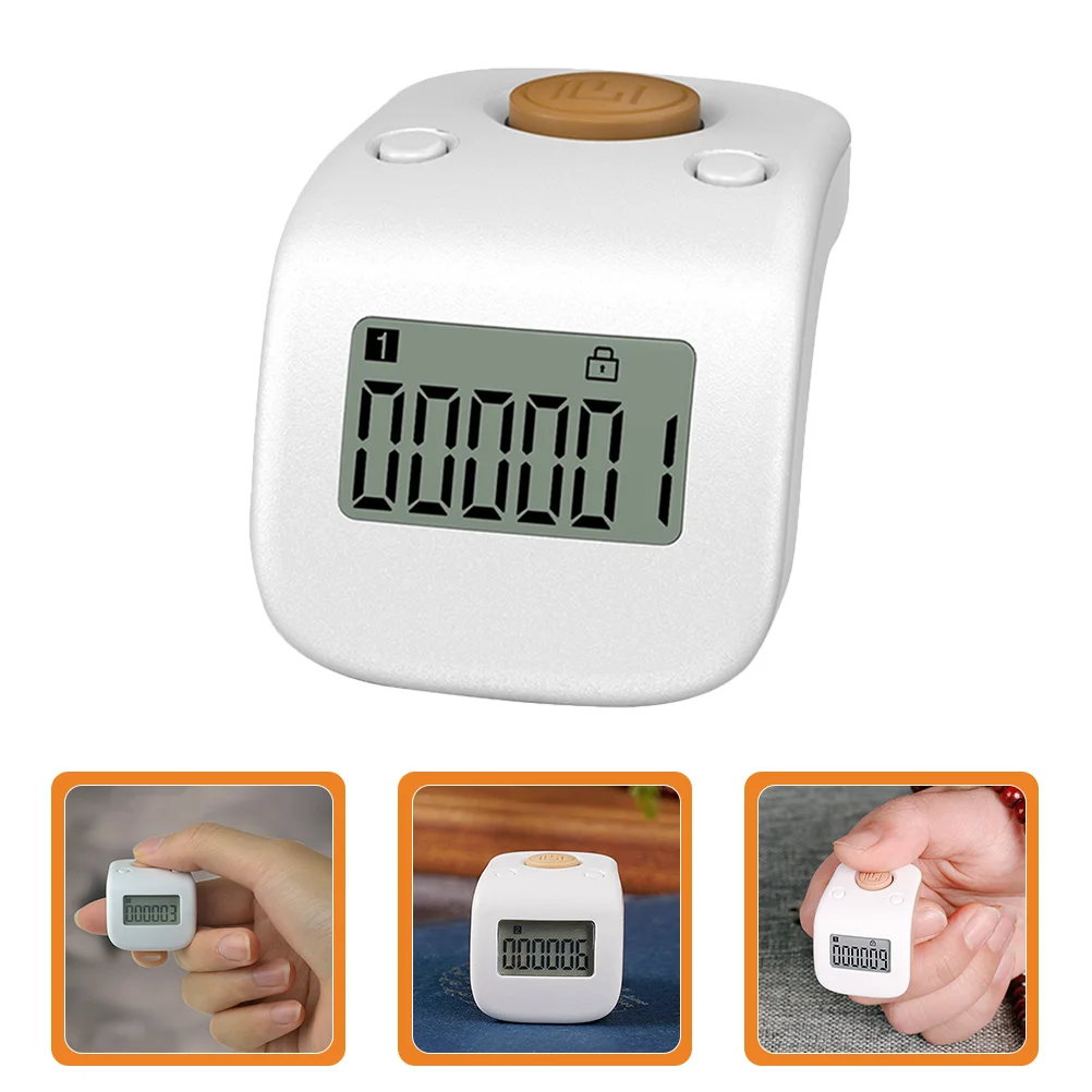 Chanting Counter Electronic Rechargeable with Ring Finger Digital Tally Mute Silica Gel Hand
Chanting Counter Electronic Rechargeable with Ring Finger Digital Tally Mute Silica Gel Hand