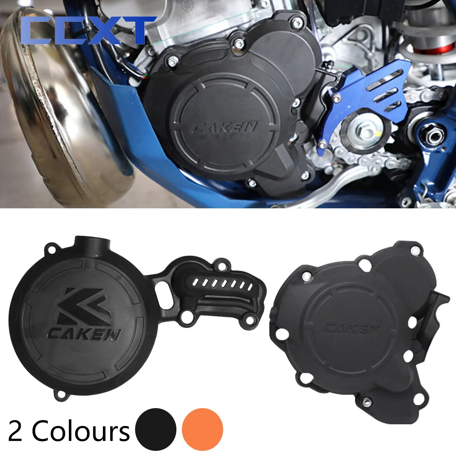 

Защита сцепления двигателя мотоцикла, крышка водяного насоса, протектор зажигания для HENGJIAN HJMOTO Z300 HJZ300 Enduro, установка для мотоцикла