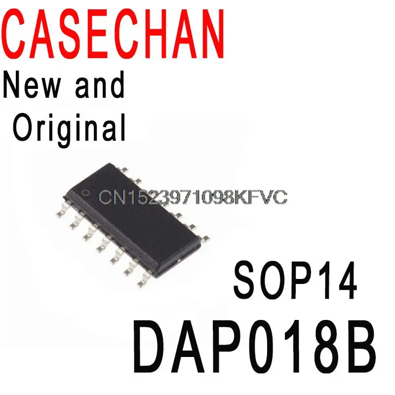 

5PCS New and Original DAP018 SOP14 SMD LCD Power Management Chip In Stock IC DAP018B