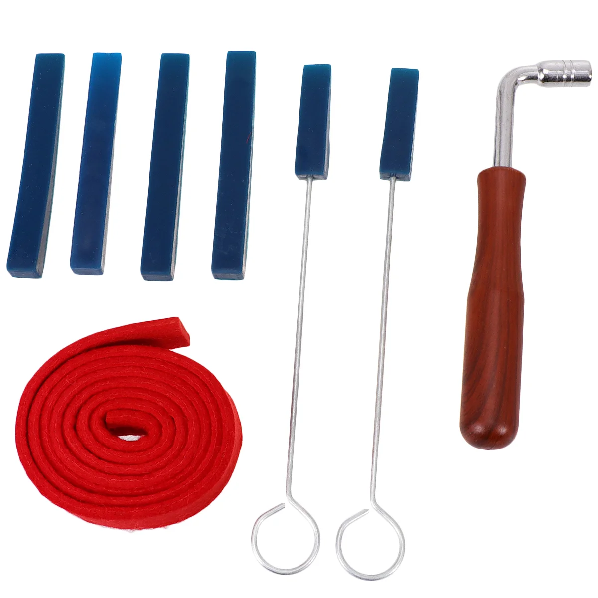 8 Pcs Professional Instrument Tuner Tuning Mute Kit Tuning Hammer Lever Tuner Mute Kit Instrument Tuner Tuning Tools
8 Pcs Professional Instrument Tuner Tuning Mute Kit Tuning Hammer Lever Tuner Mute Kit Instrument Tuner Tuning Tools