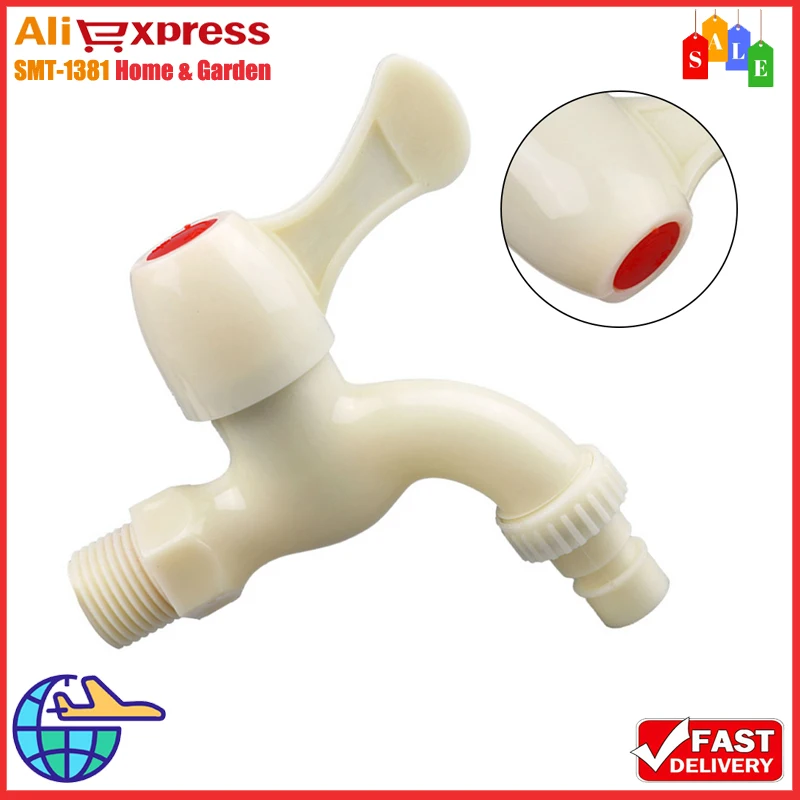 Single Cold Water Faucet Plastic Faucet 1 Pcs Faucet Nozzle G1/2-Male Hot And Cold-Water Household Quick Connect
Single Cold Water Faucet Plastic Faucet 1 Pcs Faucet Nozzle G1/2-Male Hot And Cold-Water Household Quick Connect