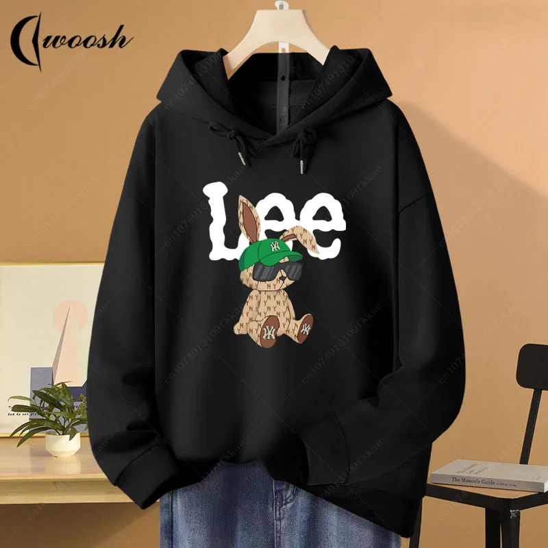 Autumn Winter Women's Clothing Brand Hoodie Cotton Rabbit Pattern Print Plus Size Womens Clothing Sports Pullover Female Hoodies
Autumn Winter Women's Clothing Brand Hoodie Cotton Rabbit Pattern Print Plus Size Womens Clothing Sports Pullover Female Hoodies
