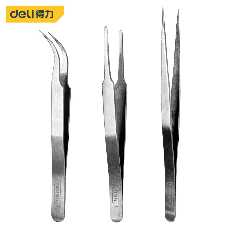 3 PCS Universal Industrial Tweezers Set High Temperature Resistance Multifunction Household Electrician Portable Hand Tools
3 PCS Universal Industrial Tweezers Set High Temperature Resistance Multifunction Household Electrician Portable Hand Tools