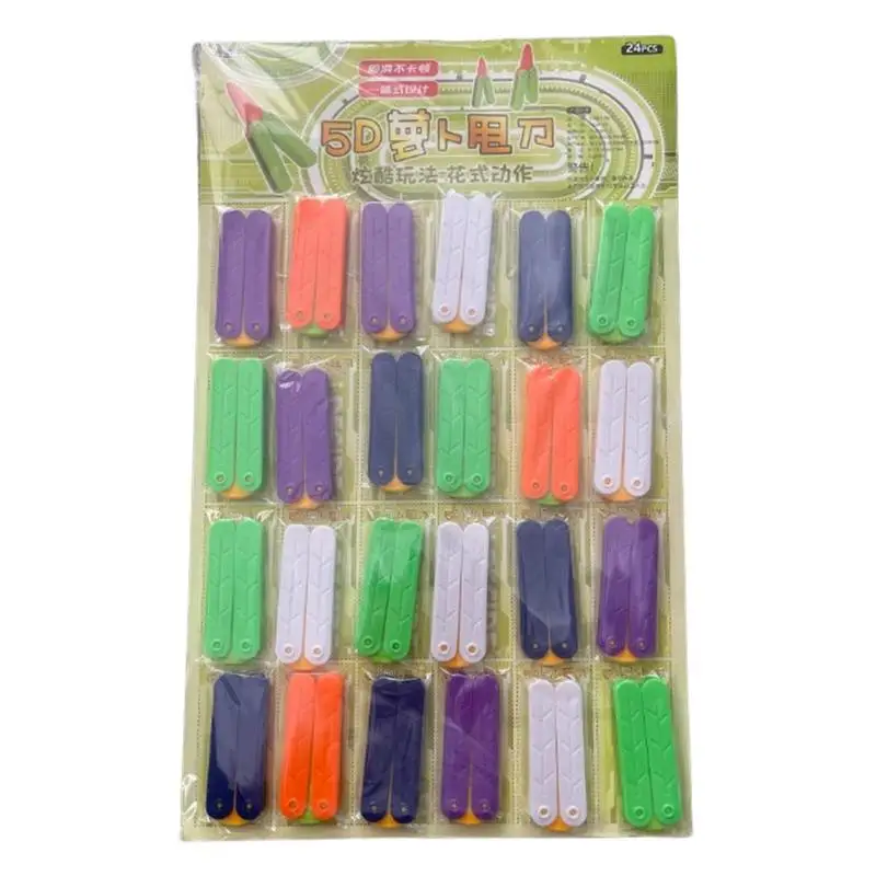 3D Gravity Carrot Knife 24PCS Carrot Cutters Push Card Small Toy 3D Printing Gravity Radish Knife Stress Relief Kids Adults Gift
3D Gravity Carrot Knife 24PCS Carrot Cutters Push Card Small Toy 3D Printing Gravity Radish Knife Stress Relief Kids Adults Gift