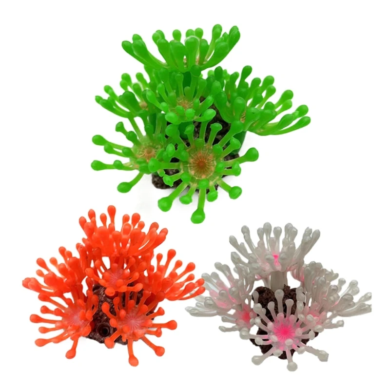 Aquarium Glowing TPR Coral Decoration Fishtanks Underwater Ornament Landscaping Safety Decor for Fish Shirmps
Aquarium Glowing TPR Coral Decoration Fishtanks Underwater Ornament Landscaping Safety Decor for Fish Shirmps