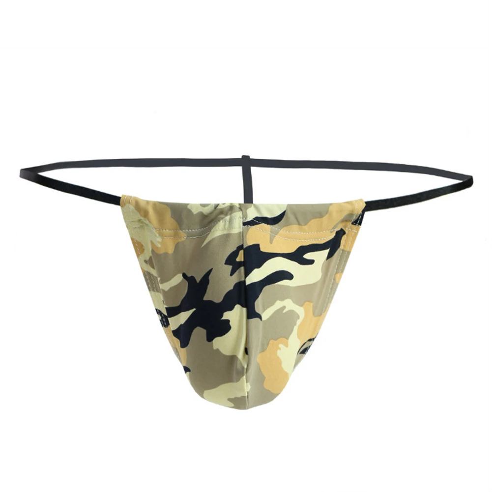 Sexy Men Bikini G-String Enhance Pouch Thong Posing Underwear T-back Camouflage Underpants Low Rise Mini Lingerie Erotic Panties
Sexy Men Bikini G-String Enhance Pouch Thong Posing Underwear T-back Camouflage Underpants Low Rise Mini Lingerie Erotic Panties