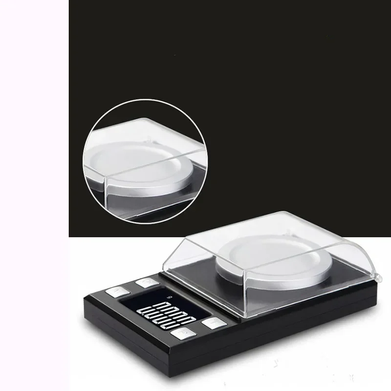 

100g/50g/30g/20g*0.001g Digital Carat Scales LCD Digital Scale Jewelry Medicinal Herbs Portable Lab Weight Milligram Scale