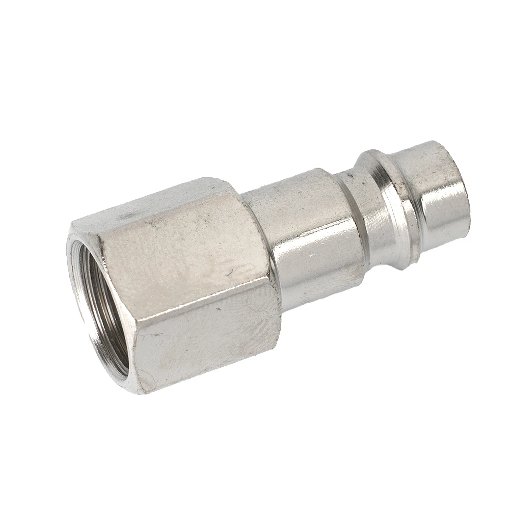 Euro Male Quick Release Fittings Connect 1/4 BSP 2pcs Accessories Air Line High Strength Silver Thread Coupler
Euro Male Quick Release Fittings Connect 1/4 BSP 2pcs Accessories Air Line High Strength Silver Thread Coupler