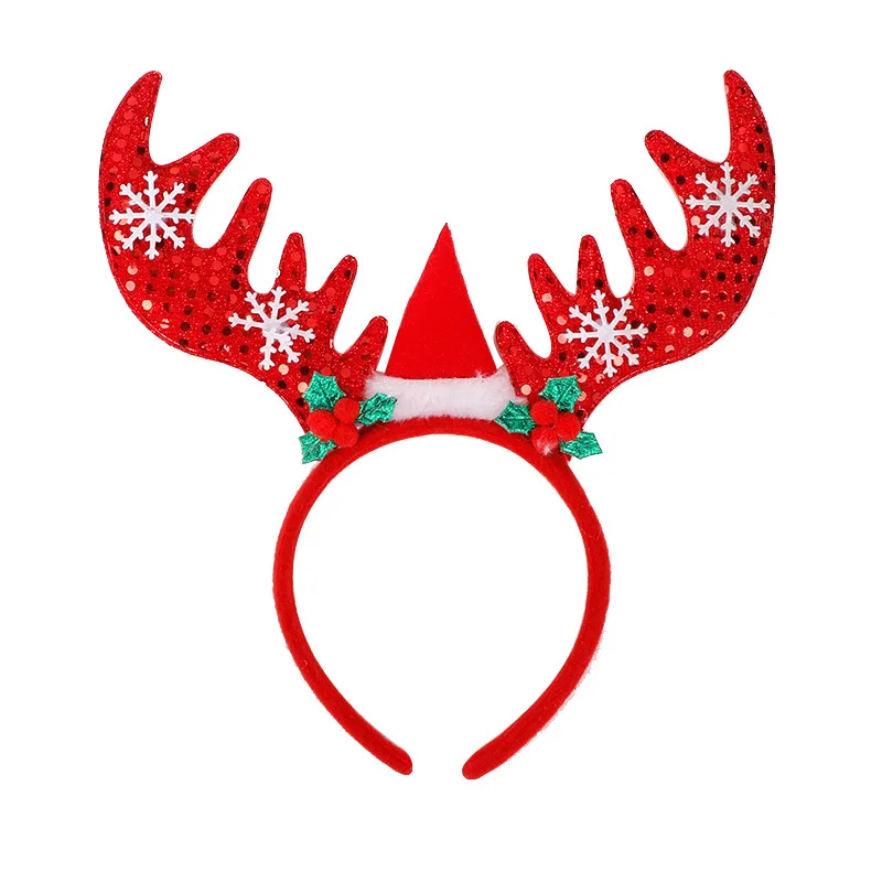 Christmas Hair Bands for Adults and Children Cute Hair Accessories for Santa Claus Elk Snowman Shaped Hair Bands Gifts for Girls
Christmas Hair Bands for Adults and Children Cute Hair Accessories for Santa Claus Elk Snowman Shaped Hair Bands Gifts for Girls