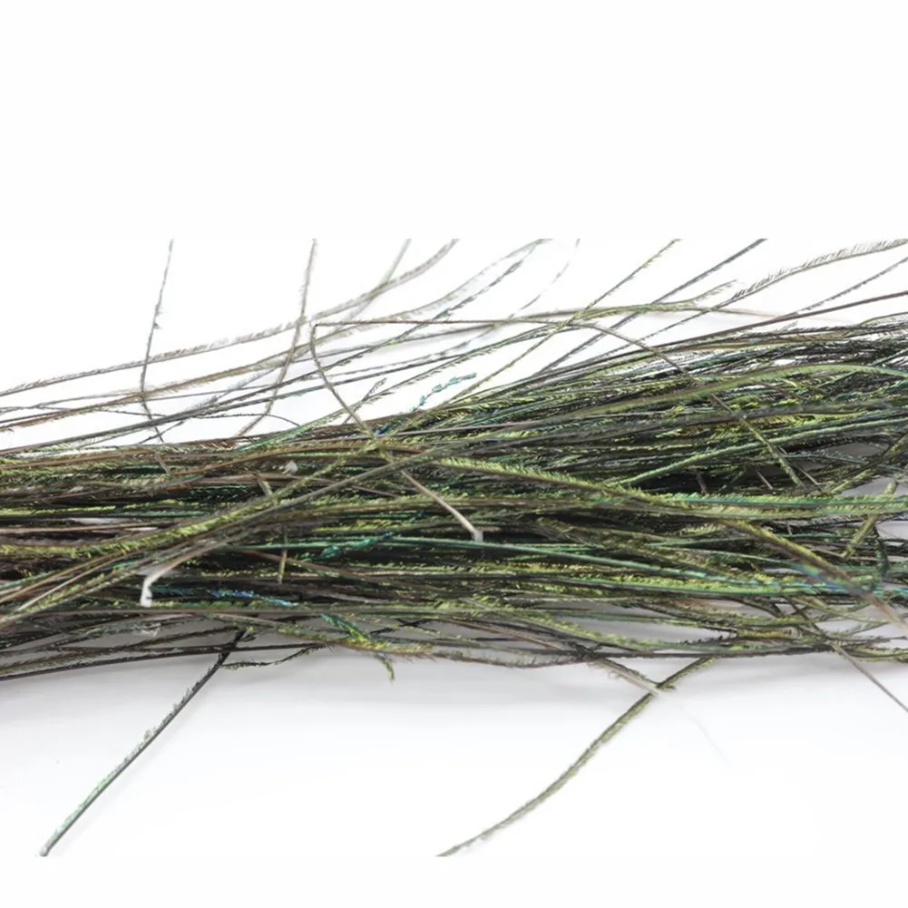 Gloss Peacock Herl Feather Wire Herl Material Tail Tied 10-18cm(Approx) 200Pcs/Bag Eacock Feather Fly Peacock Ribbon
Gloss Peacock Herl Feather Wire Herl Material Tail Tied 10-18cm(Approx) 200Pcs/Bag Eacock Feather Fly Peacock Ribbon