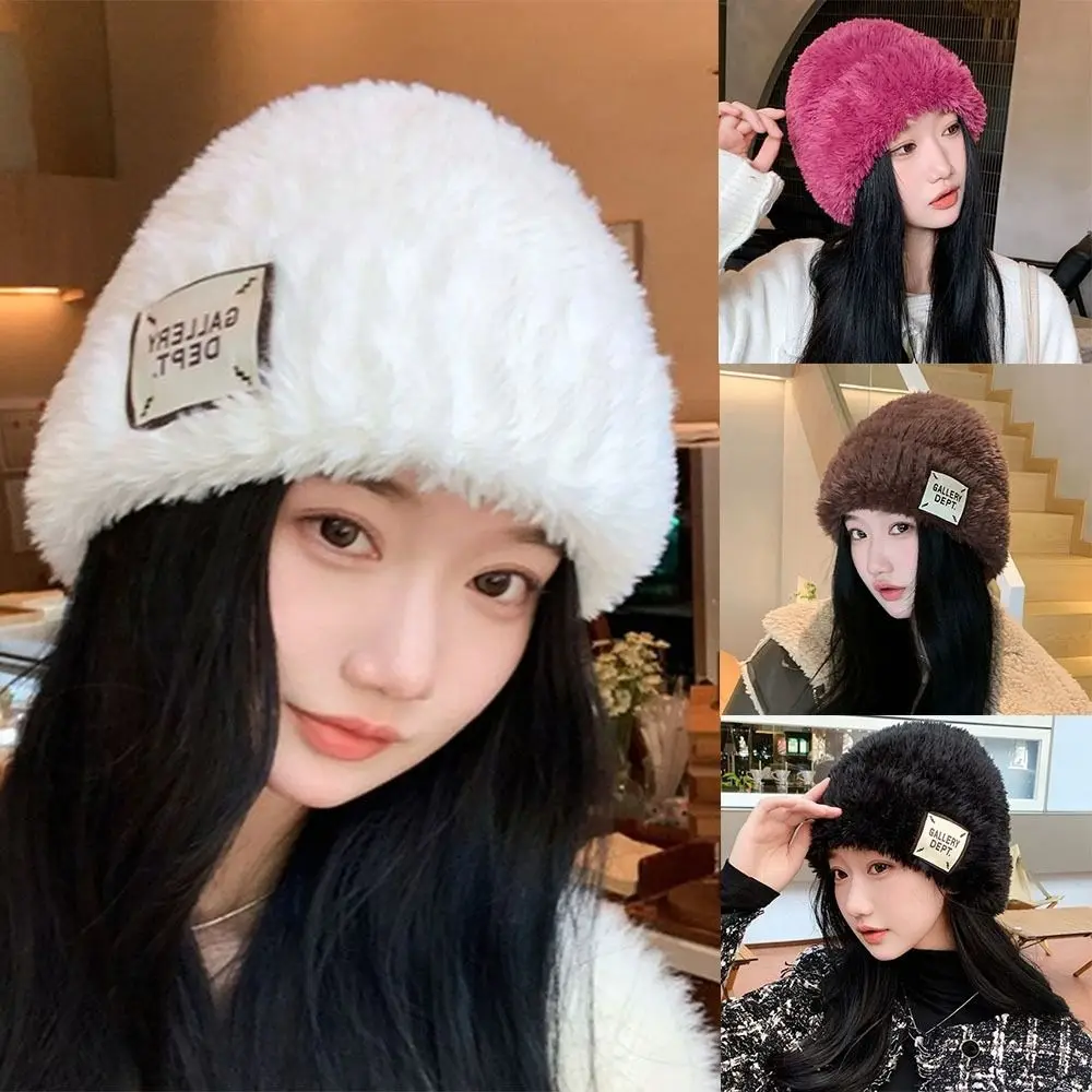 Solid Color Winter Warm Hats High Quality Letter Printed Unisex Plush Knitted Hats Casual Stacking Hats Women Warm Hats
Solid Color Winter Warm Hats High Quality Letter Printed Unisex Plush Knitted Hats Casual Stacking Hats Women Warm Hats