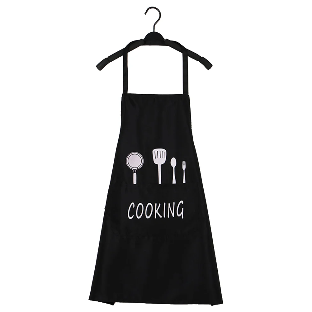 Chef Cartoon Pattern Kitchen Apron Grease-proof Waterproof Breathable Cooking Aprons for Home Restaurant (Double Layer, Black
Chef Cartoon Pattern Kitchen Apron Grease-proof Waterproof Breathable Cooking Aprons for Home Restaurant (Double Layer, Black