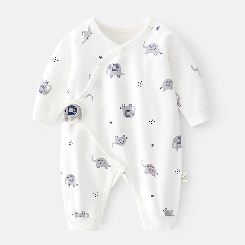 

Spring Autumn Baby Romper Newborn Boy Girl Clothes Cartoon Cute Print Cotton Long Sleeve Soft Infant Jumpsuit One-Pieces BC224