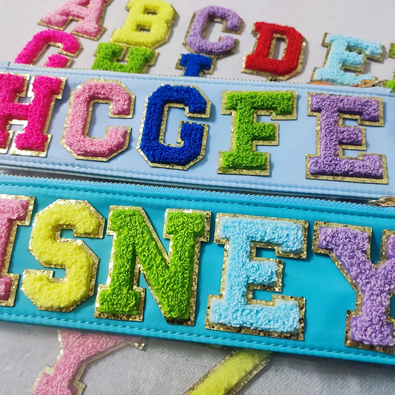 5.5cm A-Z Color English Letters Patches For Clothing Bag Glitter Letter Patches Stick on Alphabet Letters Embroidery Applique
5.5cm A-Z Color English Letters Patches For Clothing Bag Glitter Letter Patches Stick on Alphabet Letters Embroidery Applique