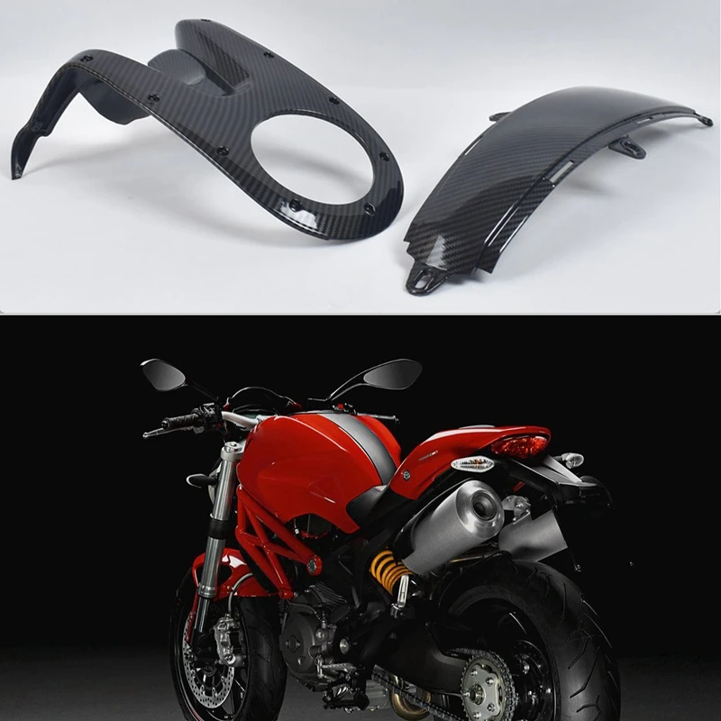 Обтекатель корпуса топливного бака мотоцикла для Ducati Monster 696 795 796 1100 панели топливного бака отделка из углеродного волокна 
Обтекатель корпуса топливного бака мотоцикла для Ducati Monster 696 795 796 1100 панели топливного бака отделка из углеродного волокна