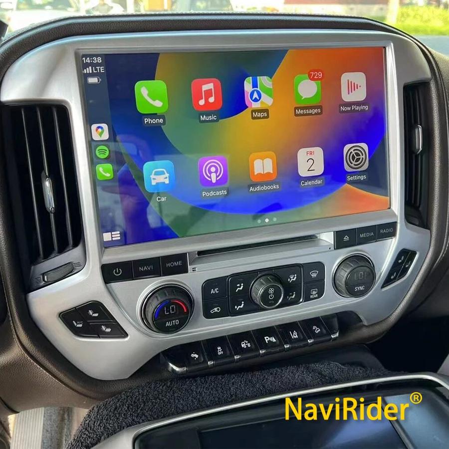 

For Chevy Silverado 1500 2018 Chevrolet GMC Sierra 2014-2020 Car Radio Android Video Player Multimedia GPS 13.3Inch Screen 128GB