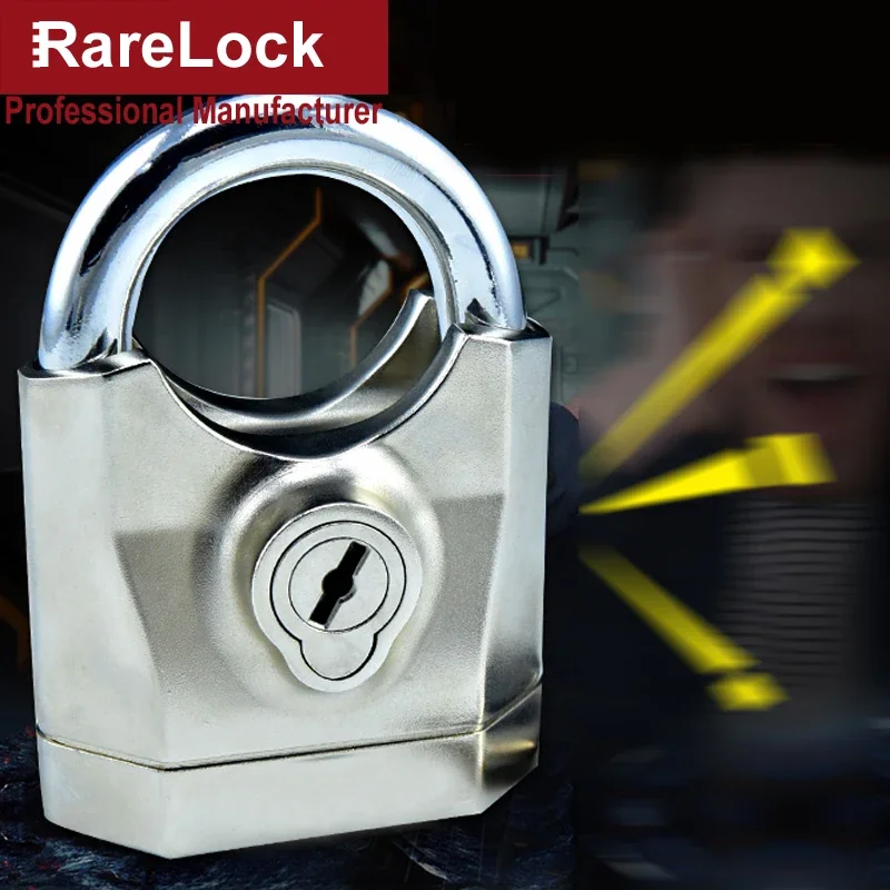 Замок безопасности с сигнализацией, 130 дБ, для наружных ворот и дверей дома
Замок безопасности с сигнализацией, 130 дБ, для наружных ворот и дверей дома