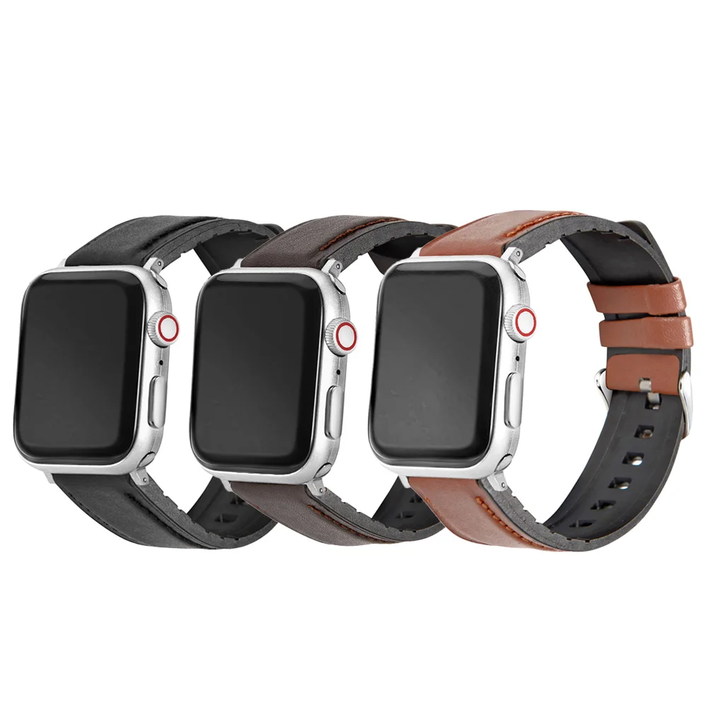 Loop Strap Wristband For Apple Watch 6 SE 5 4 3 2 1 40mm 44mm Leather for iwatch Band 42mm 38mm Bracelet Accessories
Loop Strap Wristband For Apple Watch 6 SE 5 4 3 2 1 40mm 44mm Leather for iwatch Band 42mm 38mm Bracelet Accessories