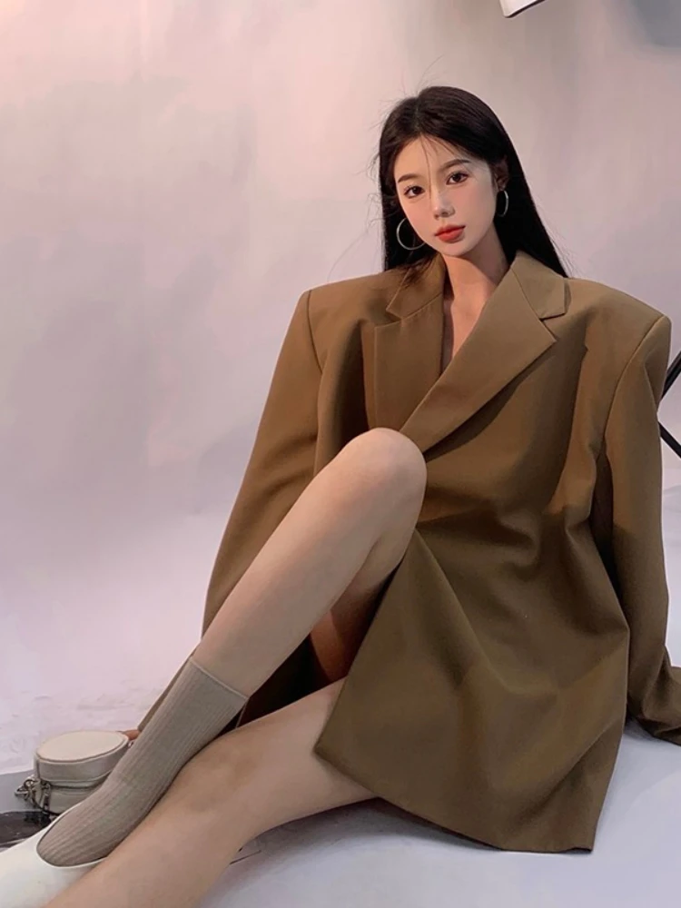 UNXX Blazer Autumn Long-Sleeved Solid Color Simple Fashionable Jacket Female Oversize Woman Clothes Outerwear Classic Harajuku
UNXX Blazer Autumn Long-Sleeved Solid Color Simple Fashionable Jacket Female Oversize Woman Clothes Outerwear Classic Harajuku