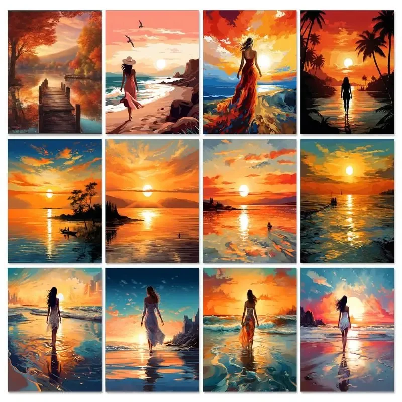 40x50cm Oil Painting By Number Landscape Hand Painted Paintings Art Drawing On Canvas Gift Pictures By Numbers Kits Home Decor 
40x50cm Oil Painting By Number Landscape Hand Painted Paintings Art Drawing On Canvas Gift Pictures By Numbers Kits Home Decor