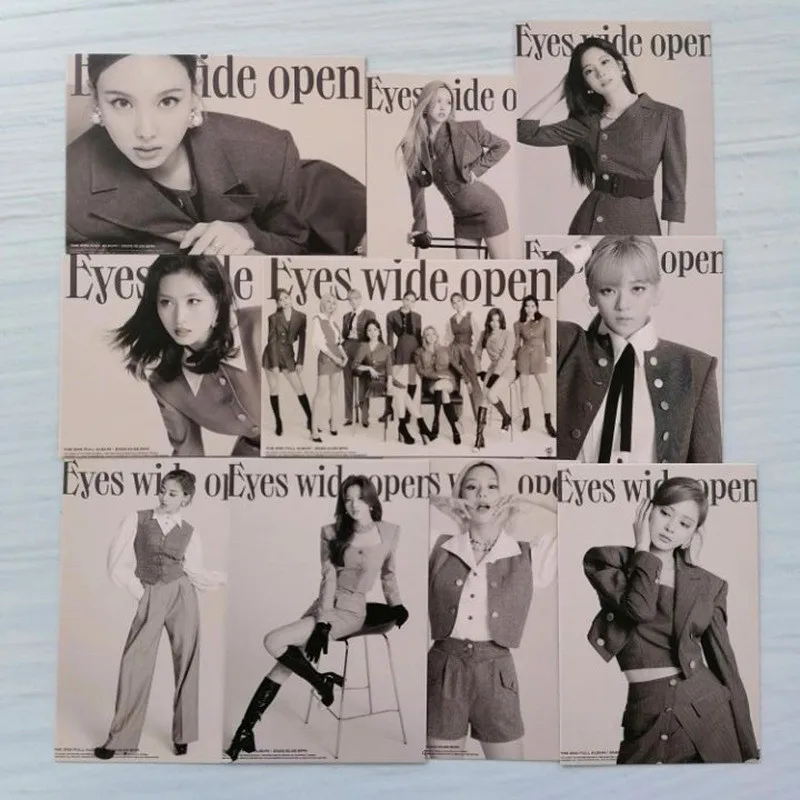 10 шт./компл. Новинка альбом KPOP два раза открытая фотооткрытая открытка Двусторонняя открытка Почтовая открытка Lim Na Yeon Yoo JungYeon коллекция фанатов
10 шт./компл. Новинка альбом KPOP два раза открытая фотооткрытая открытка Двусторонняя открытка Почтовая открытка Lim Na Yeon Yoo JungYeon коллекция фанатов