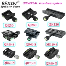BEXIN QR Series Tripod Ball Head Adapter Aluminum alloy quick release splint clamp for Arca swiss dslr camera ball head
BEXIN QR Series Tripod Ball Head Adapter Aluminum alloy quick release splint clamp for Arca swiss dslr camera ball head